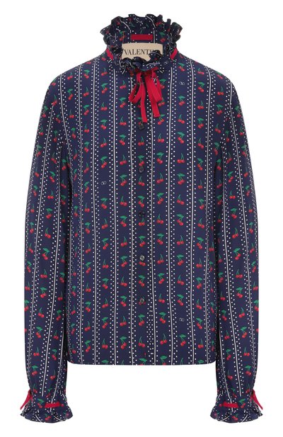 Женская шелковая блузка VALENTINO, арт. 7B3AB7U6/9FR