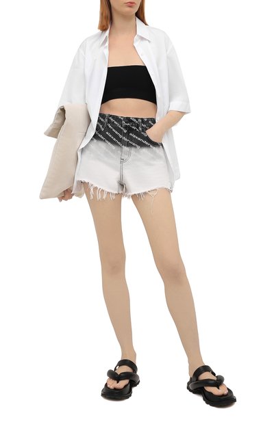 Джинсовые шорты ALEXANDER WANG, арт. 4DC2214907, фото 2