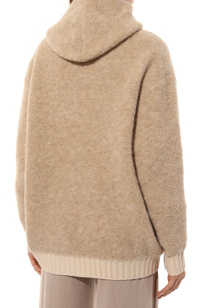 Шерстяной кардиган D.EXTERIOR бежевого цвета по цене 79950 руб., арт. 59653, фото 4 Шерстяной кардиган D.EXTERIOR, арт. 59653, фото 4