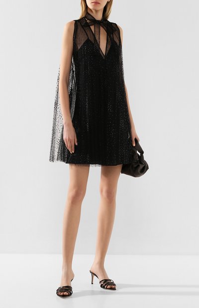 Платье REDVALENTINO черного цвета по цене 92550 руб., арт. TR3VAM20/4RL, фото 2 Платье REDVALENTINO, арт. TR3VAM20/4RL, фото 2
