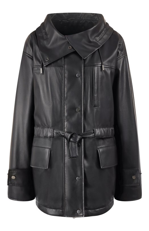 Кожаная парка MVST M25.1PW.L005/BIG SIZE/NEW PARIS Чёрный M25.1PW.L005/BIG SIZE/NEW PARIS