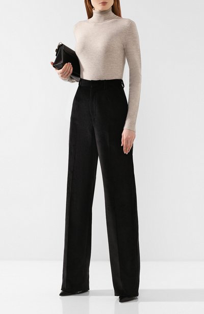 Вельветовые брюки DSQUARED2 черного цвета по цене 59750 руб., арт. S75KA0993/S49356, фото 2 Вельветовые брюки DSQUARED2, арт. S75KA0993/S49356, фото 2