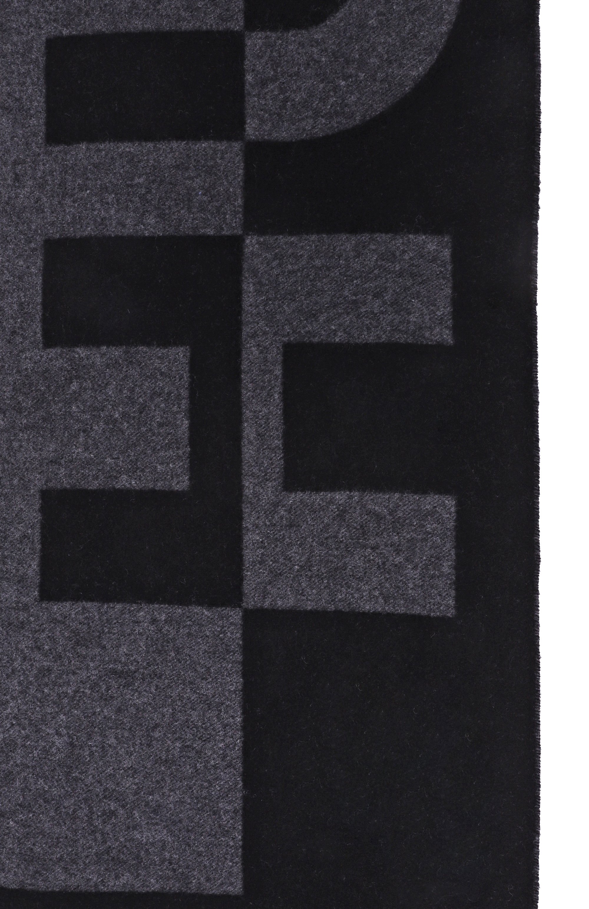 Шерстяной шарф HUGO, арт. 50524767, фото 4