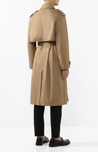 Хлопковый тренч SAINT LAURENT, арт. 611003/Y3A99, фото 4