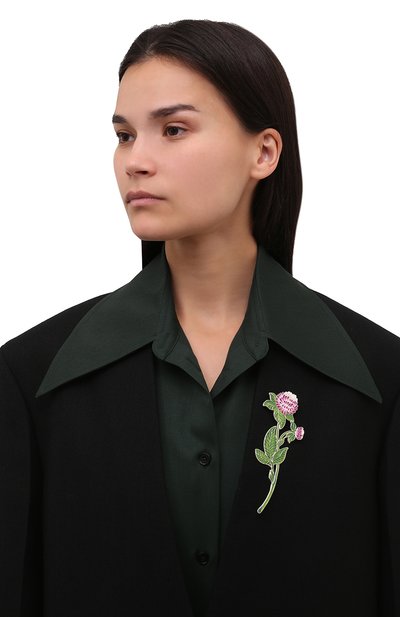 Брошь клевер РУССКИЕ САМОЦВЕТЫ, арт. 41463, фото 2