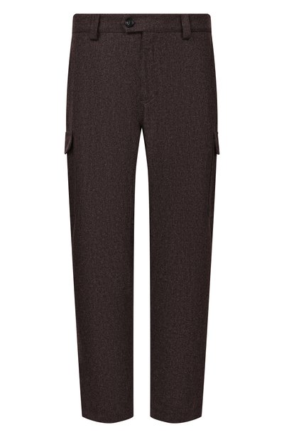 Мужские шерстяные брюки-карго BRUNELLO CUCINELLI, арт. M038PF1890