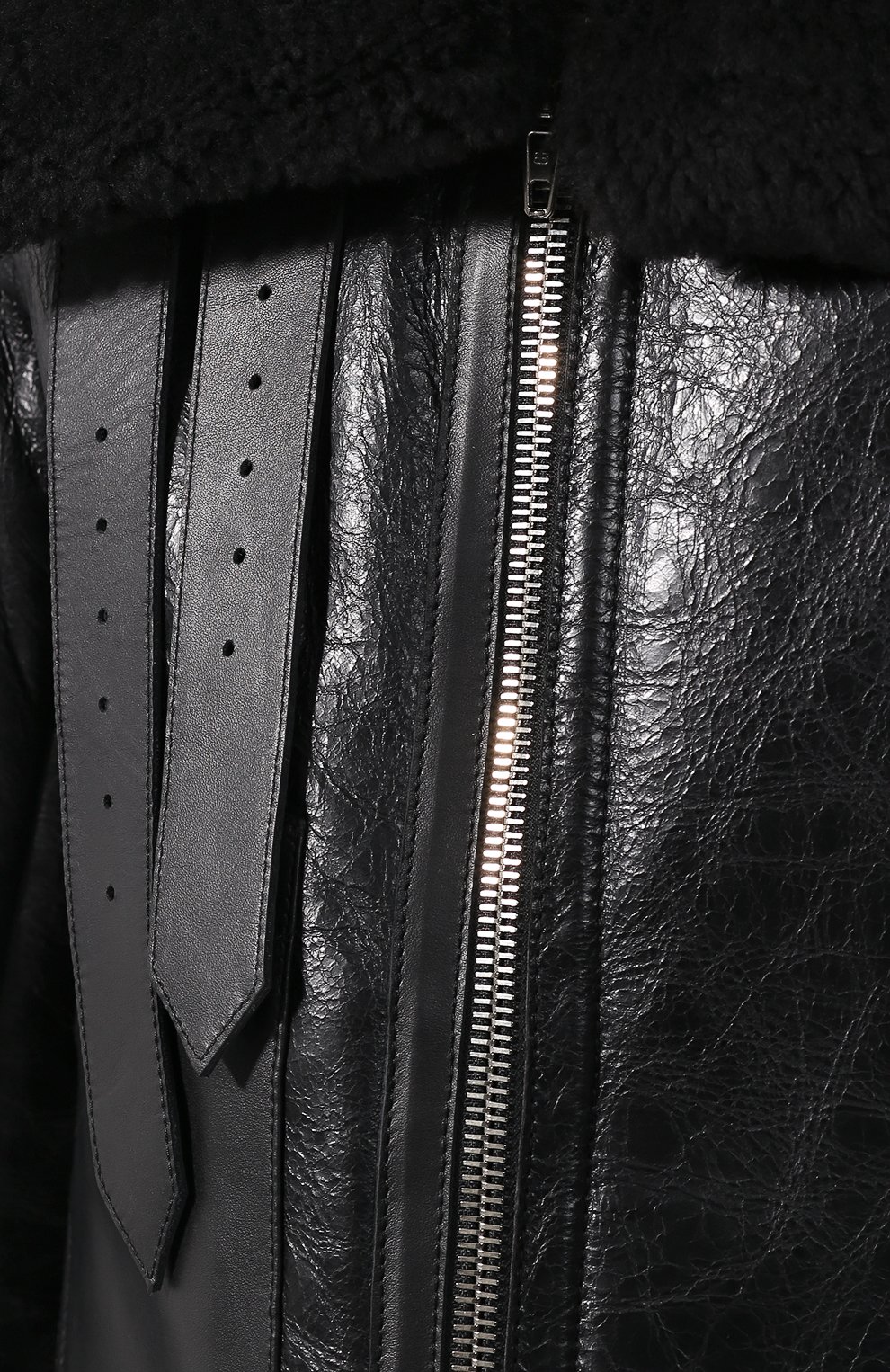 Укороченная дубленка свободного кроя BALENCIAGA, арт. 518095/TSH11, фото 5