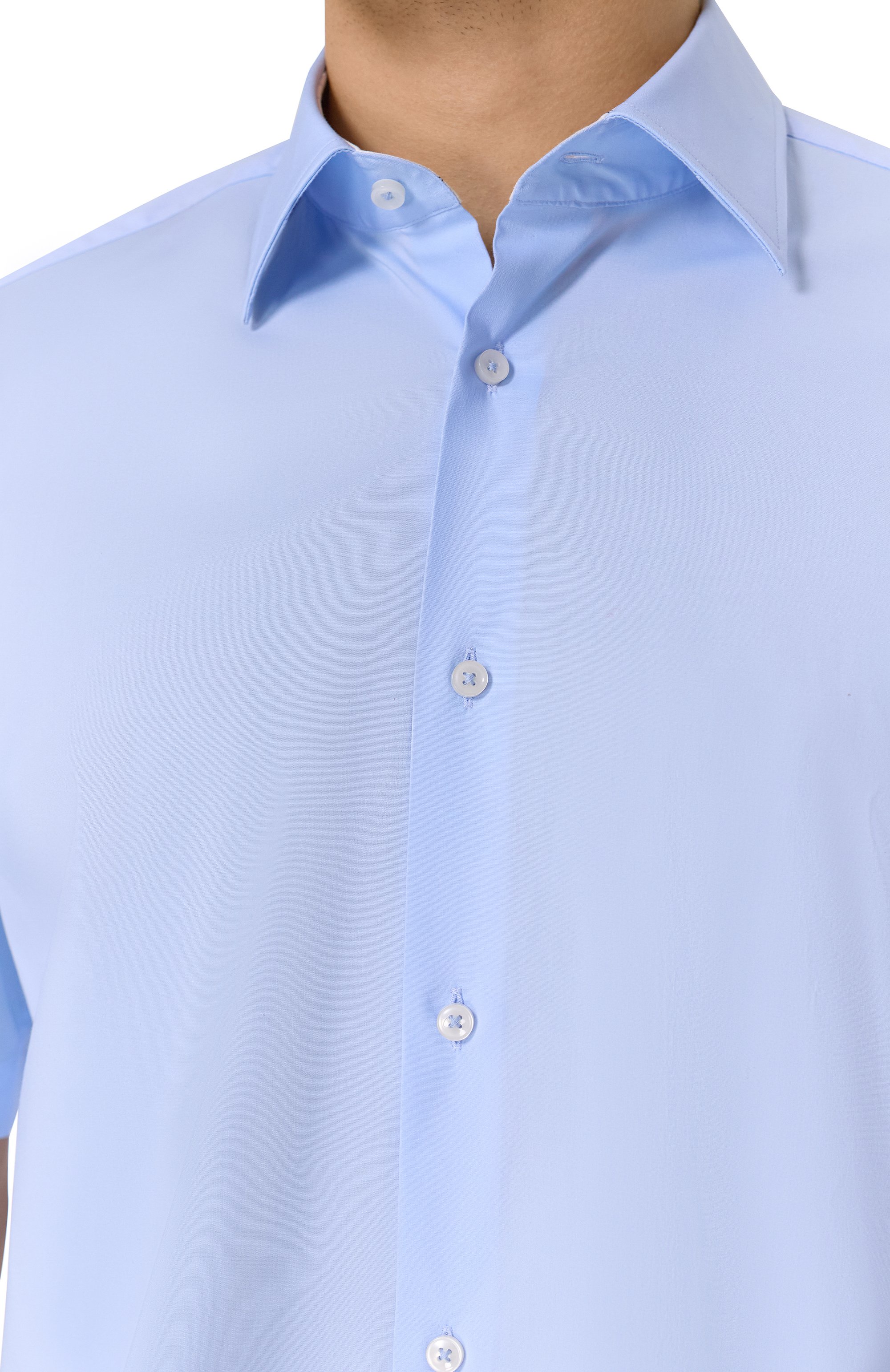 Хлопковая рубашка BOSS, арт. 50539774, фото 5