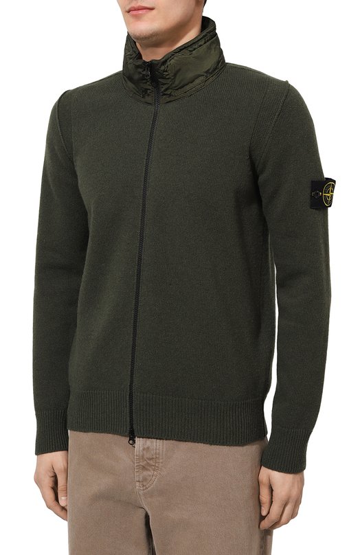 фото Шерстяной кардиган stone island