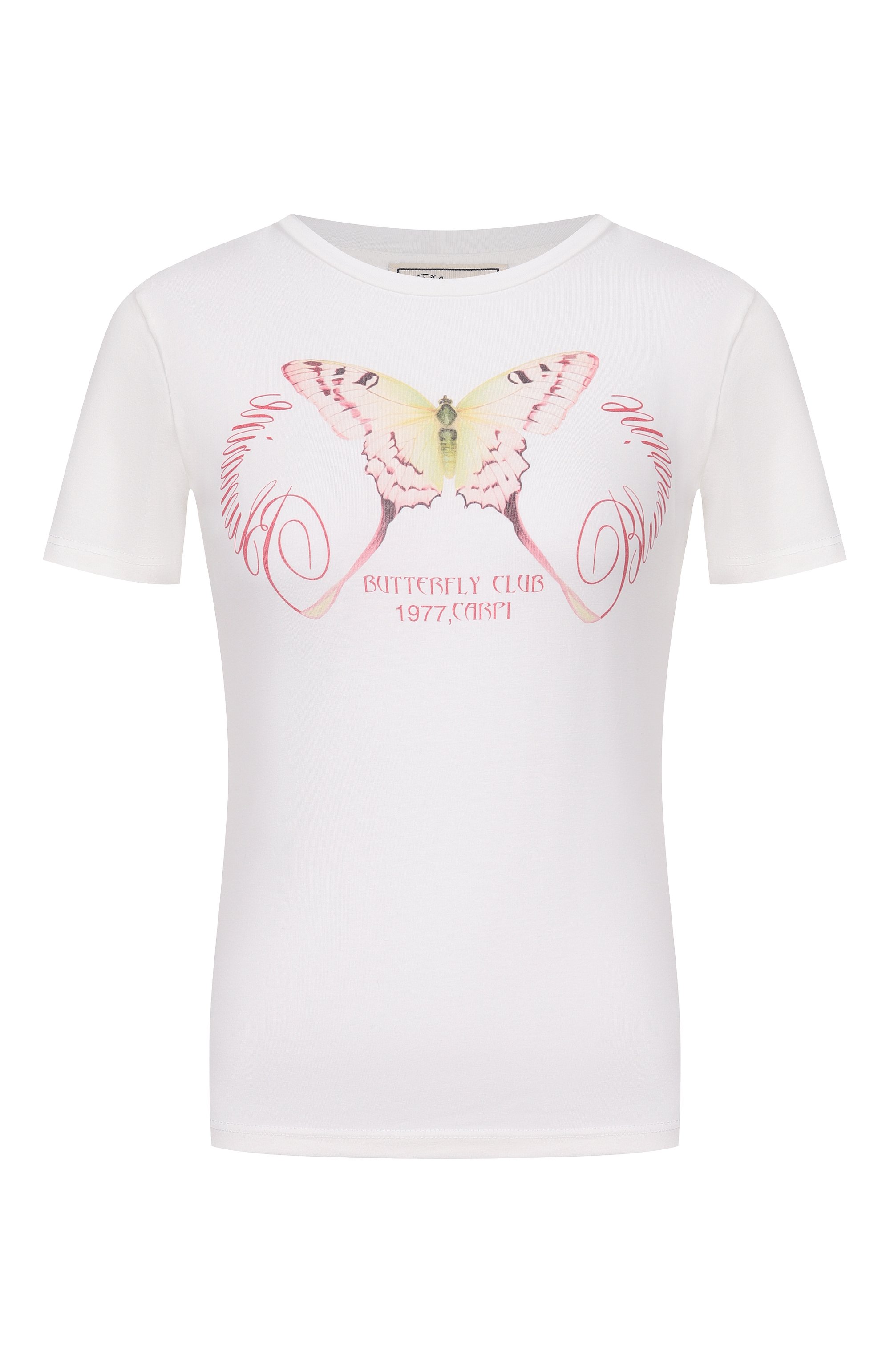 Хлопковая футболка BLUMARINE, арт. 4T106A/TJ0023, фото 1