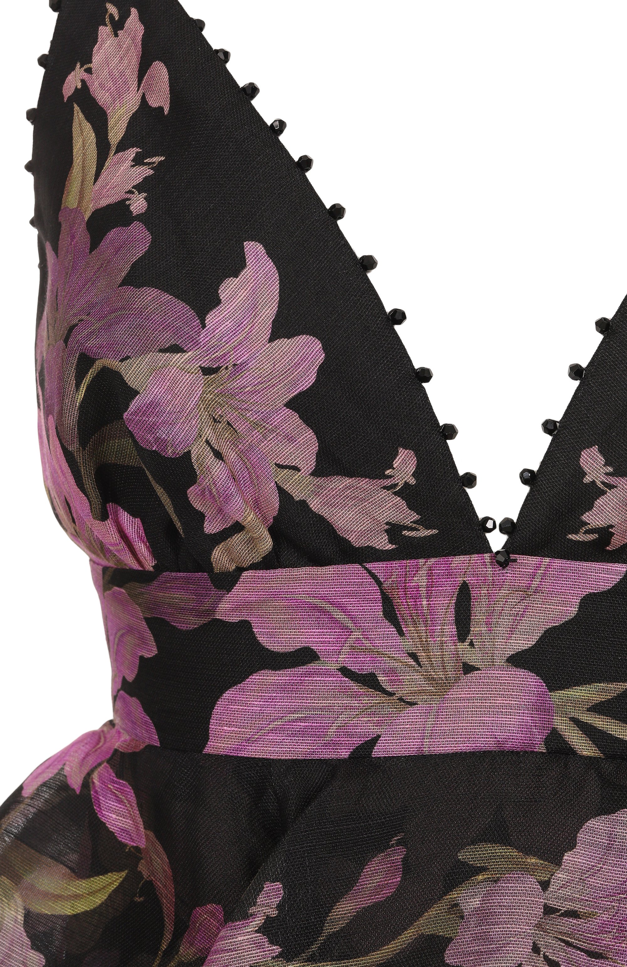 Платье изо льна и шелка ZIMMERMANN, арт. 3495DS252, фото 6