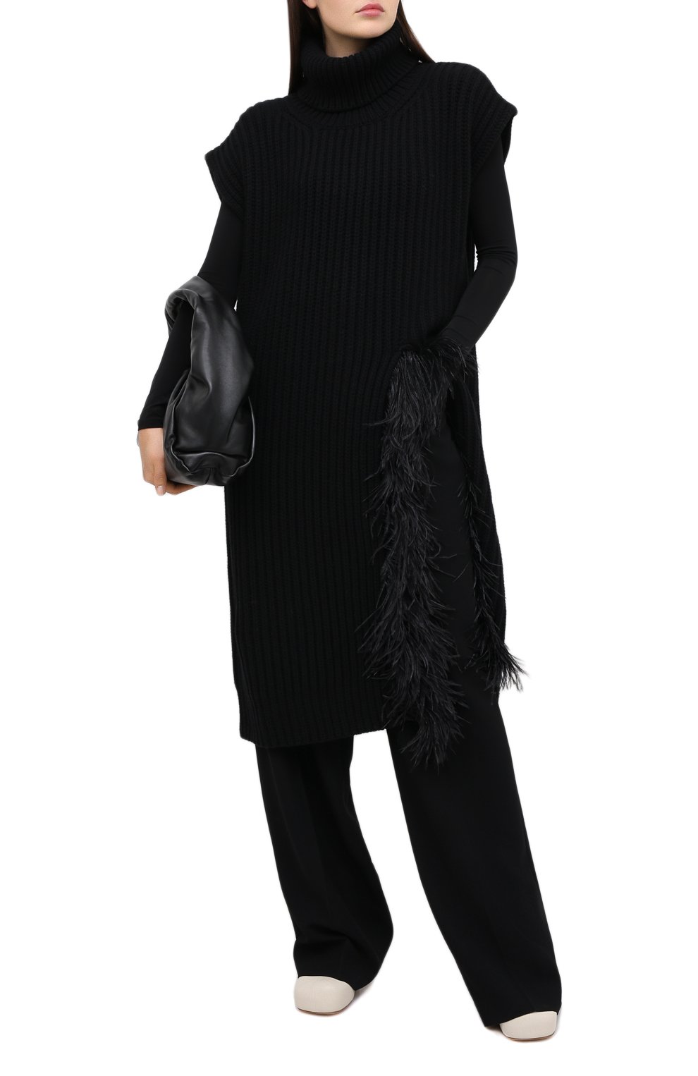 Жилет из шерсти и кашемира VALENTINO, арт. UB3KCB495QK, фото 2