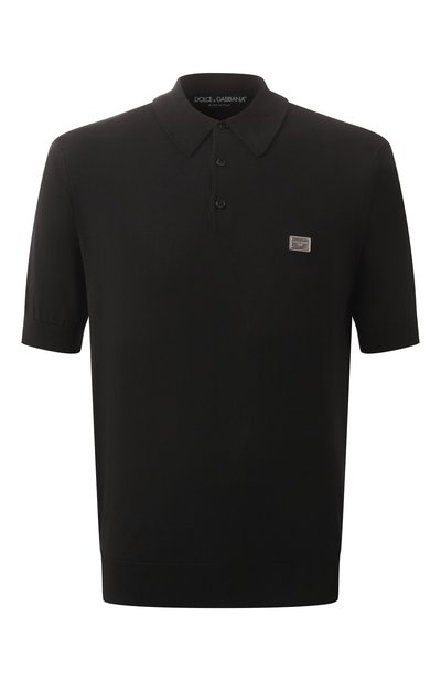 Мужская хлопковое поло DOLCE & GABBANA, арт. GXZ02T/JBCE9