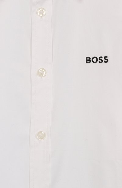 Хлопковая рубашка BOSS, арт. J51626/6A-12A, фото 3