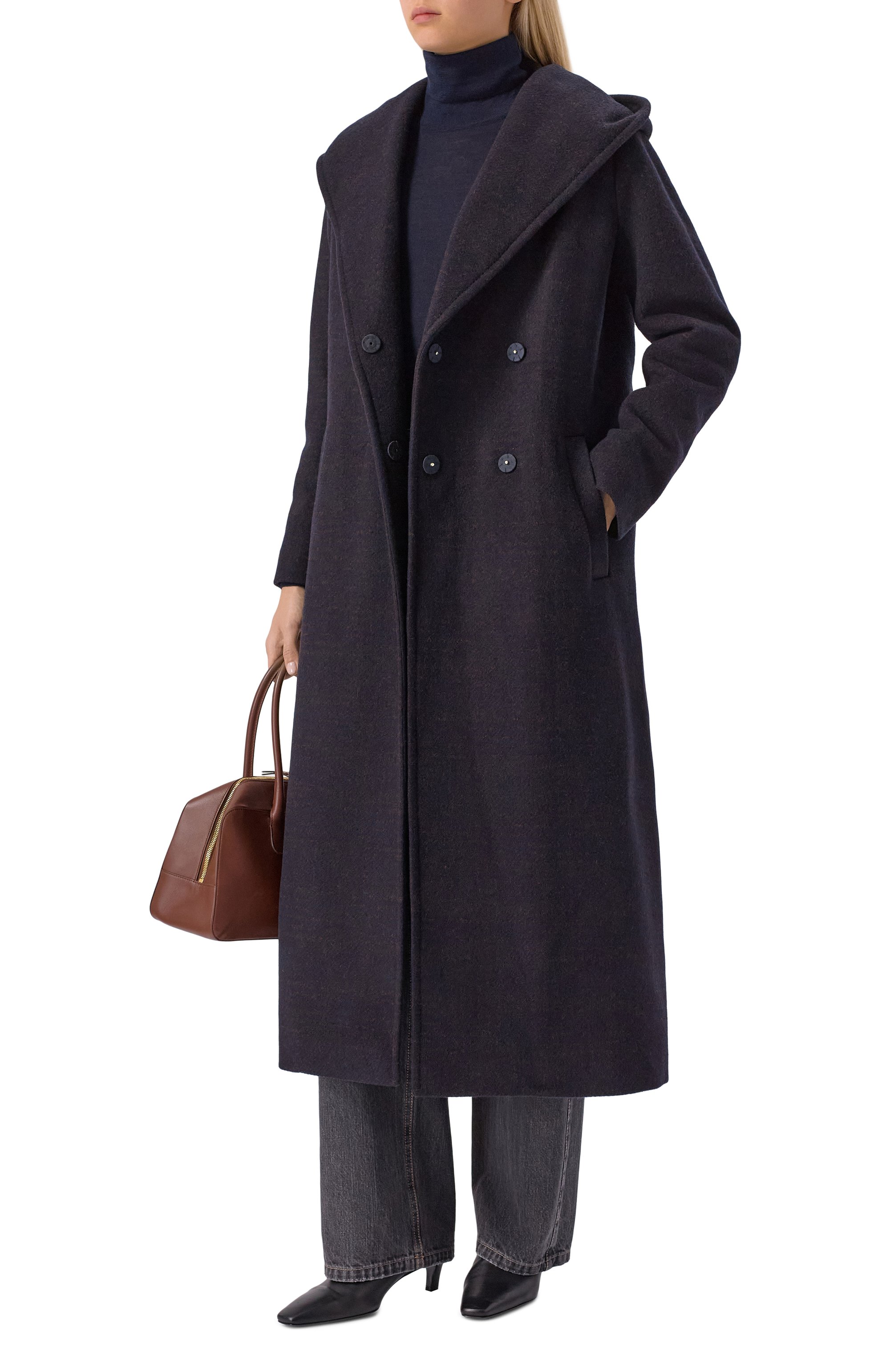 Шерстяное пальто HERNO, арт. CA000606D/33356R, фото 2