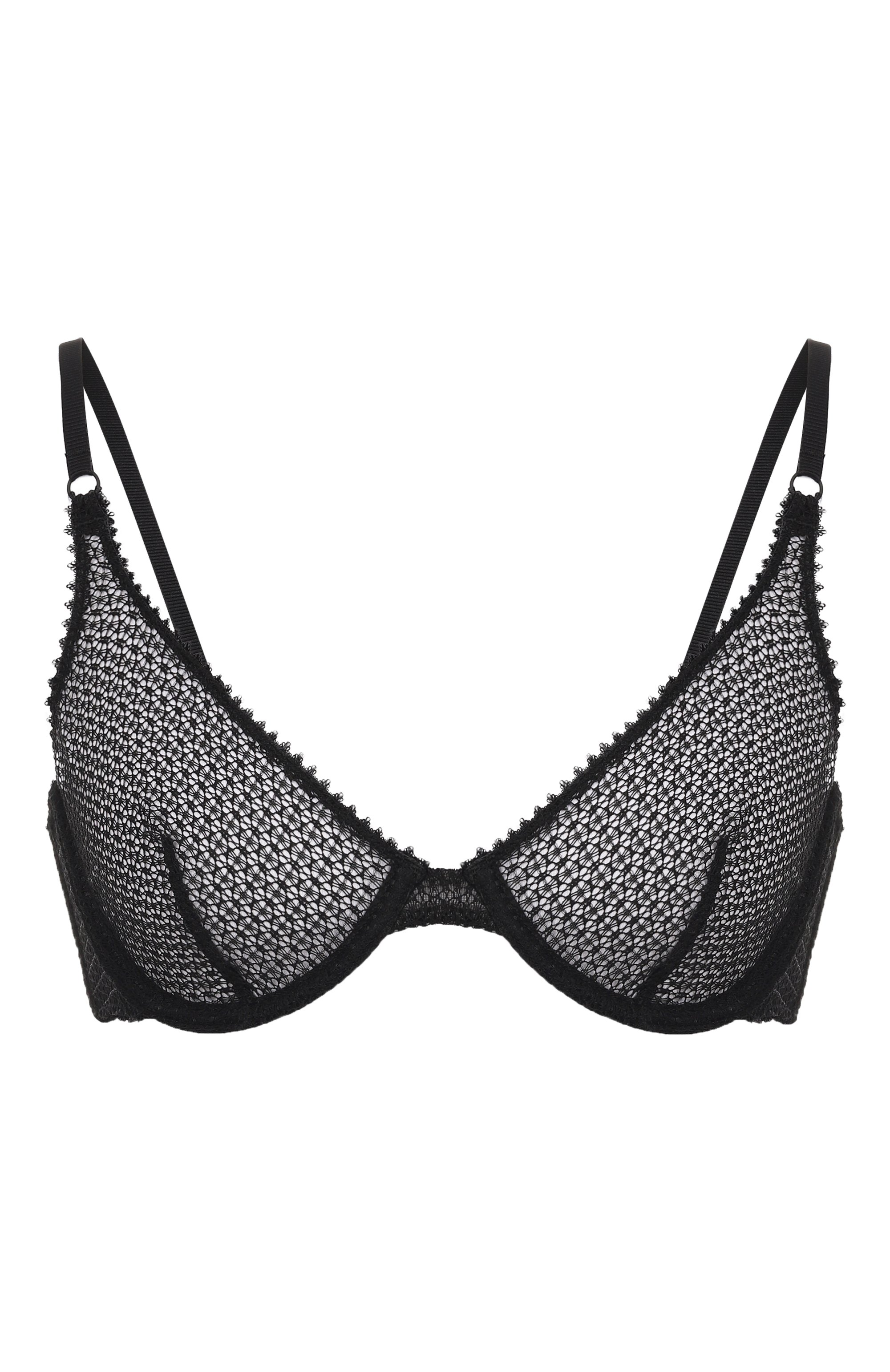 Бюстгальтер KIKI DE MONTPARNASSE черного цвета по цене 22150 руб., арт. C001BR059, фото 1 Бюстгальтер KIKI DE MONTPARNASSE, арт. C001BR059, фото 1