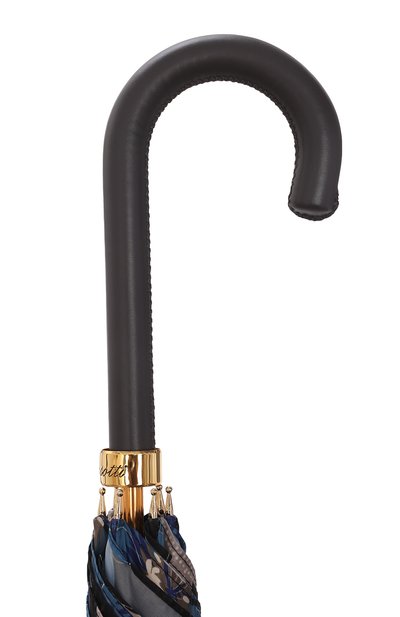 Зонт-трость PASOTTI OMBRELLI разноцветного цвета по цене 28800 руб., арт. 20/RAS0 5Z779/2/PELLE, фото 5 Зонт-трость PASOTTI OMBRELLI, арт. 20/RAS0 5Z779/2/PELLE, фото 5