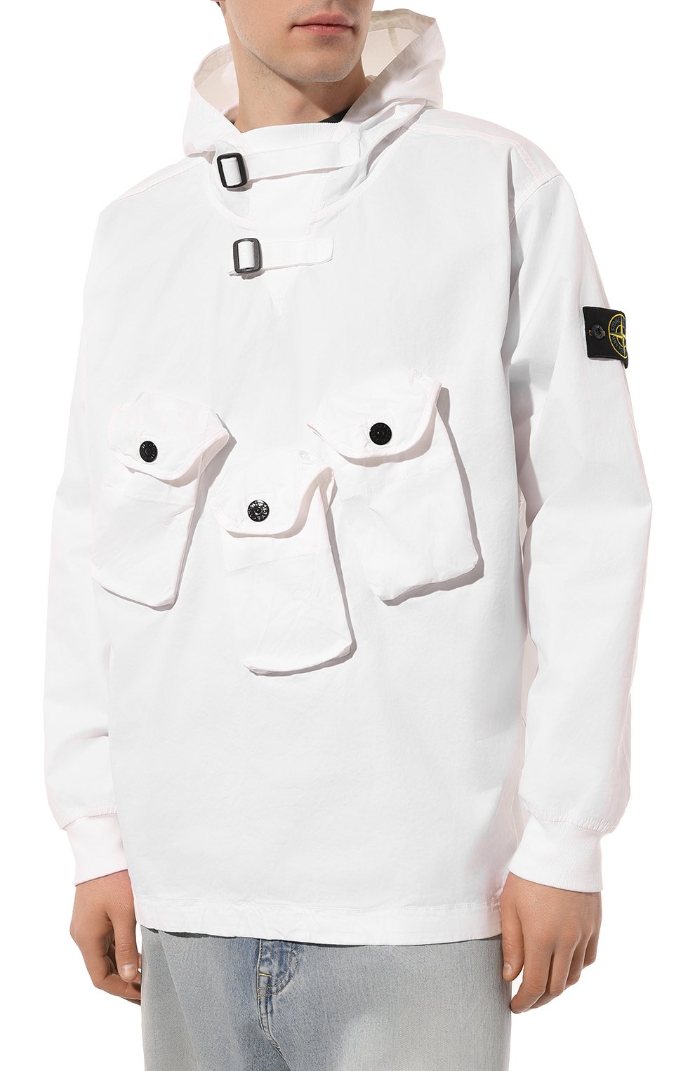 Хлопковый анорак STONE ISLAND, арт. 751510110, фото 3