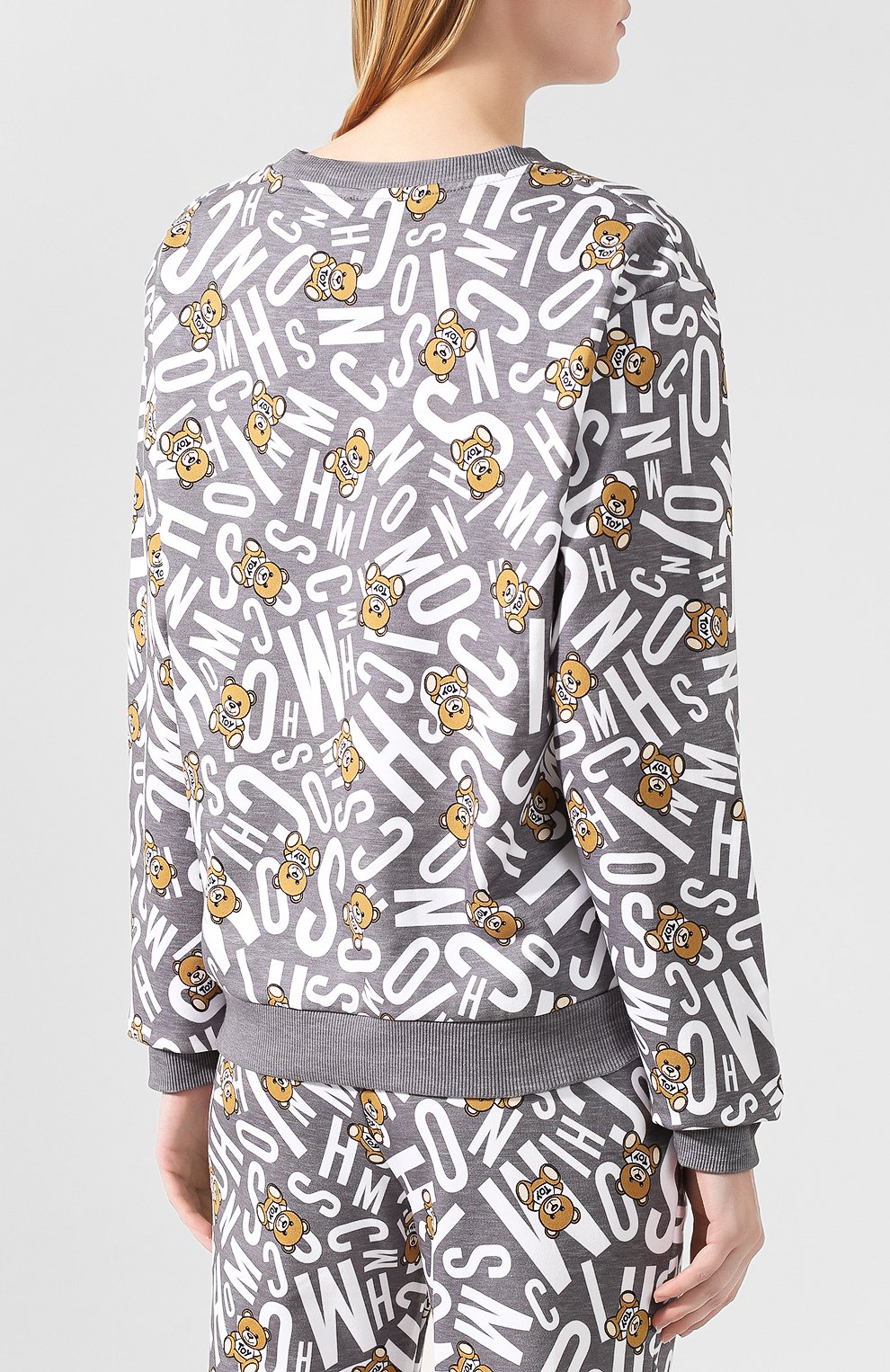Хлопковый свитшот MOSCHINO, арт. A1720/9005, фото 4
