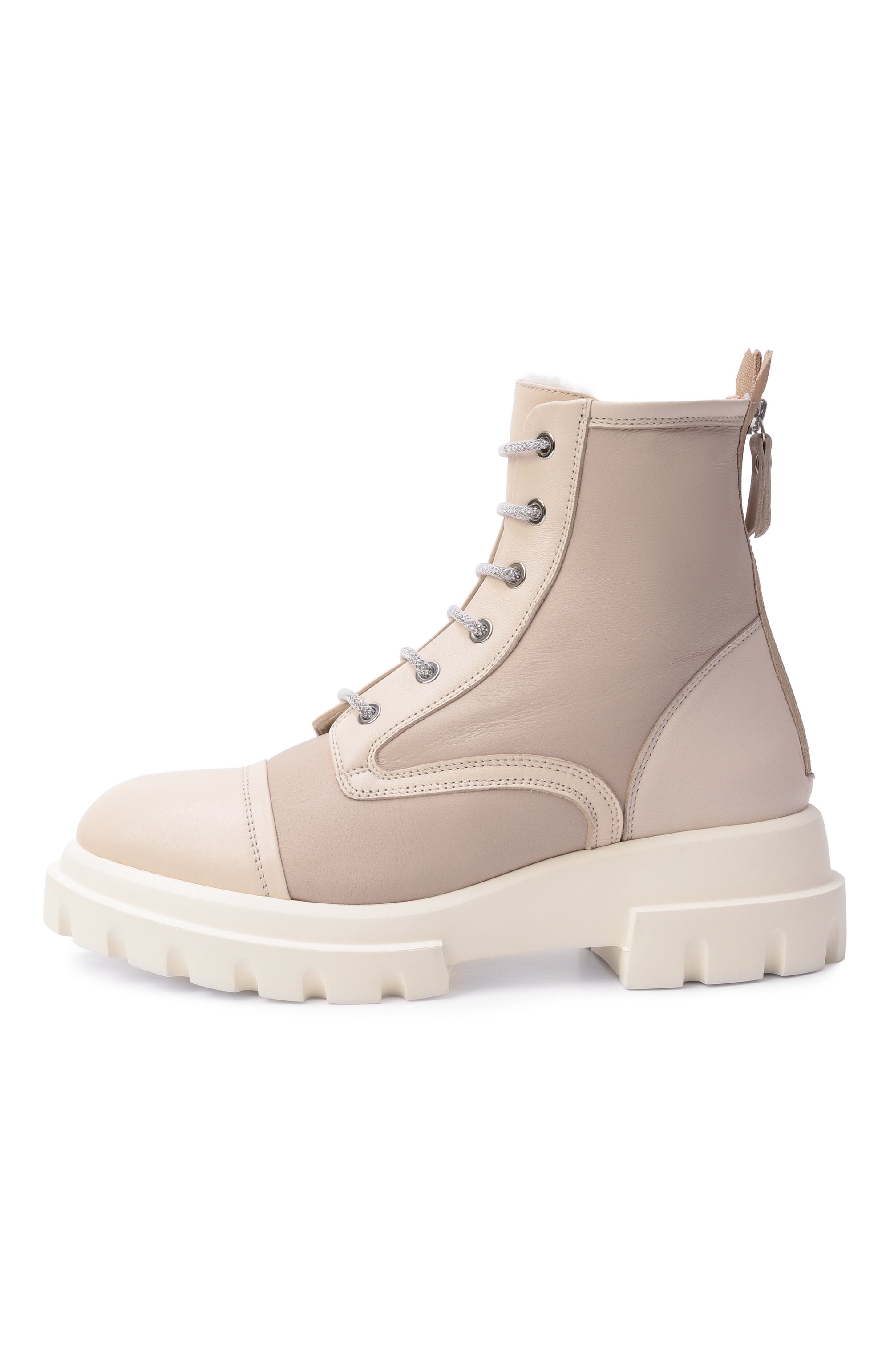 Кожаные ботинки marvina AGL, арт. D756597MG/K7514, фото 4