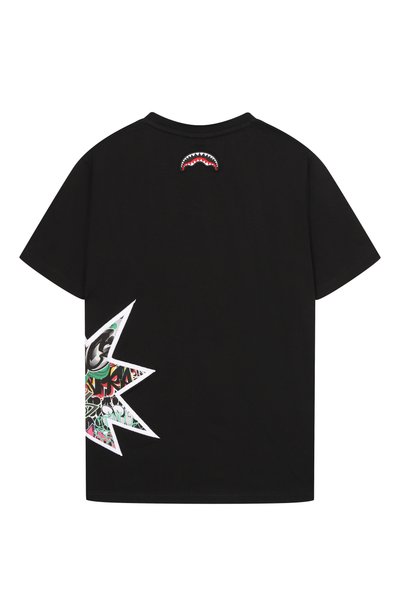 Хлопковая футболка SPRAYGROUND, арт. SPY1532/GRAFFITI BITE REGULAR T-SHIRT