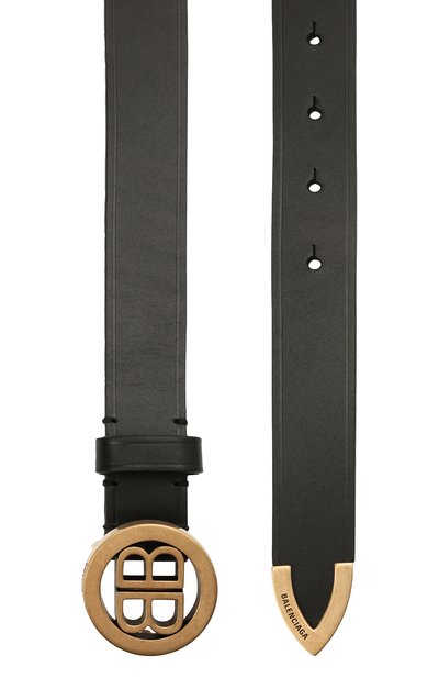 Кожаный ремень bb BALENCIAGA, арт. 620328/1CH04, фото 2