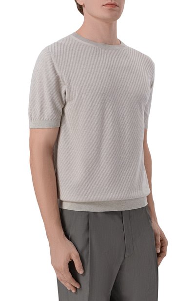 Джемпер из хлопка и шелка CORNELIANI, арт. 27M518/2725144, фото 3