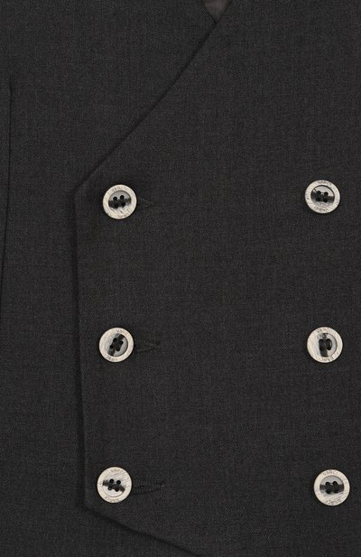 Жилет VARCI темно-серого цвета по цене 19950 руб., арт. VR2579N/6A-8A, фото 3 Жилет VARCI, арт. VR2579N/6A-8A, фото 3