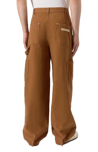 Хлопковые брюки EMPORIO ARMANI, арт. EM001860/AF15513, фото 4