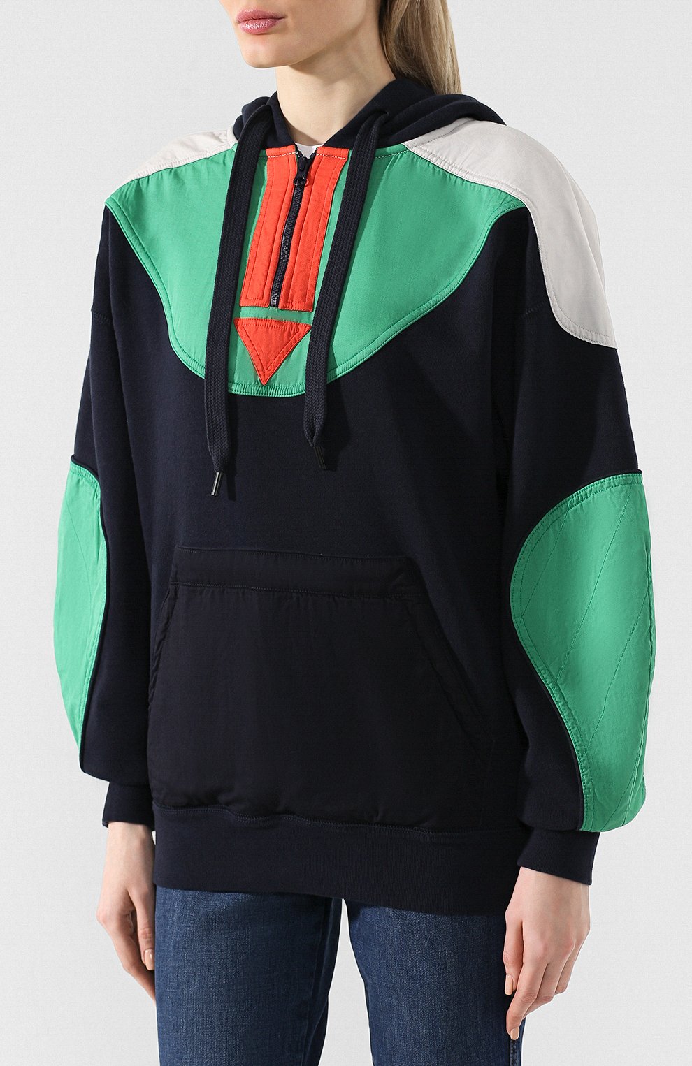 Хлопковое худи ISABEL MARANT ETOILE, арт. SW0117-19P044E/NANSEL, фото 3