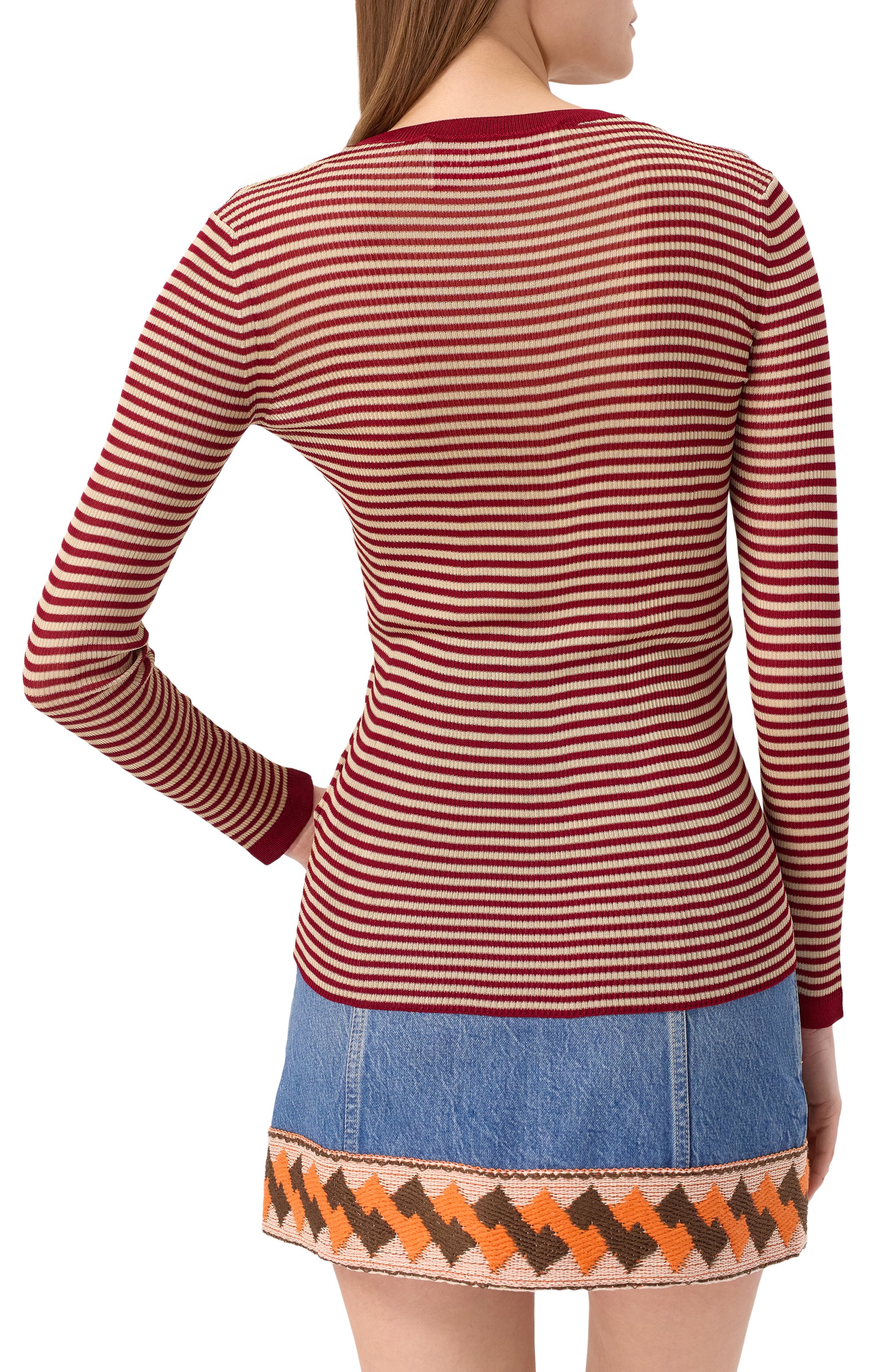 Шелковый пуловер VALENTINO, арт. 6B3KC62S946, фото 4