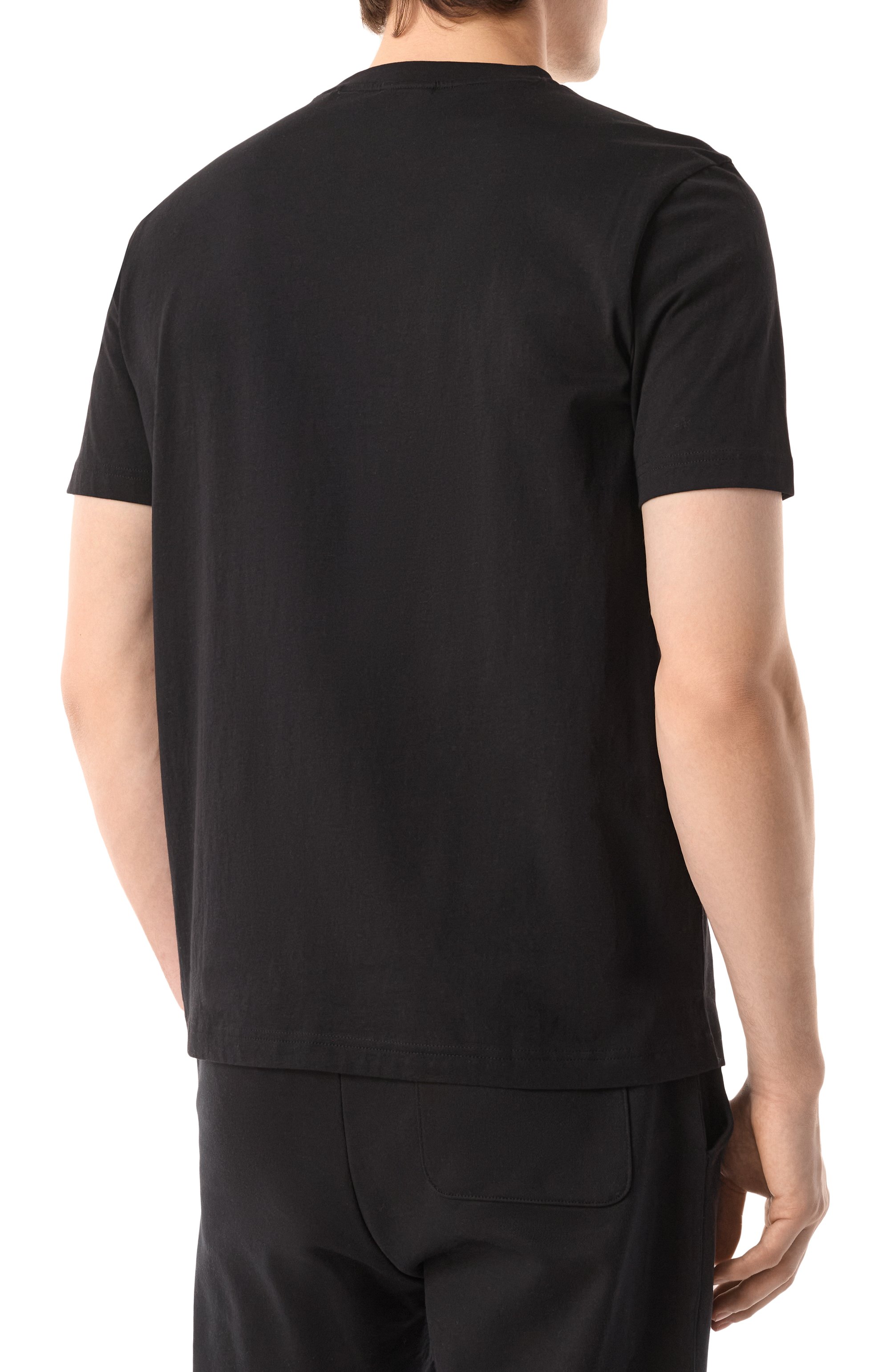 Хлопковая футболка HUGO, арт. 50535363, фото 4