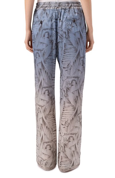 Атласные брюки KITON, арт. D58115K0585G08, фото 4