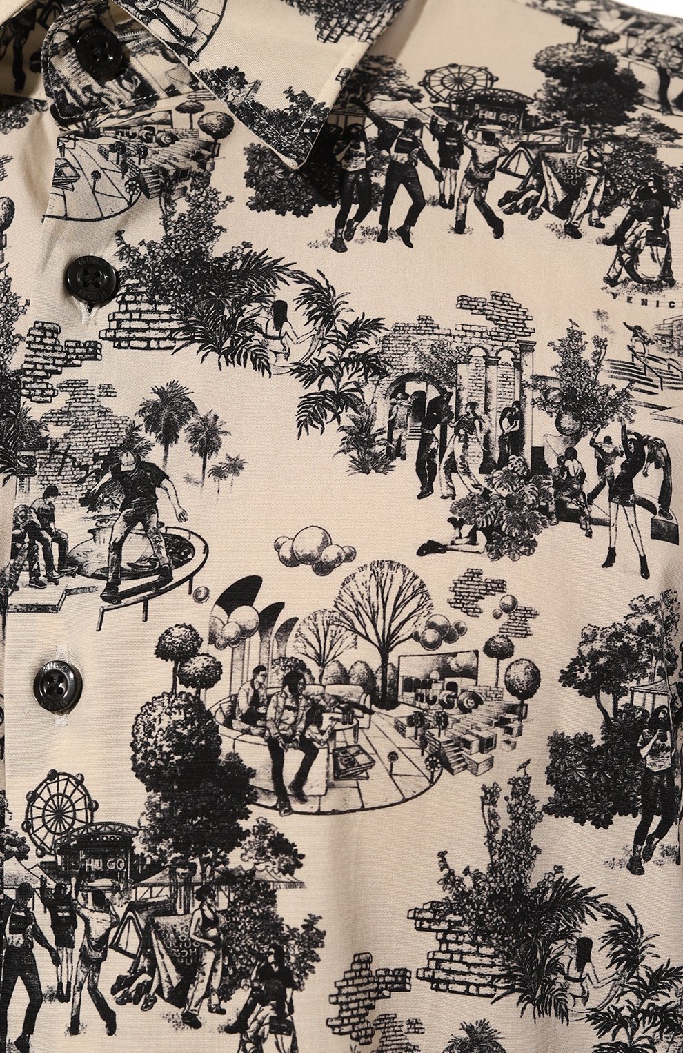 Хлопковая рубашка HUGO, арт. 50500253, фото 5