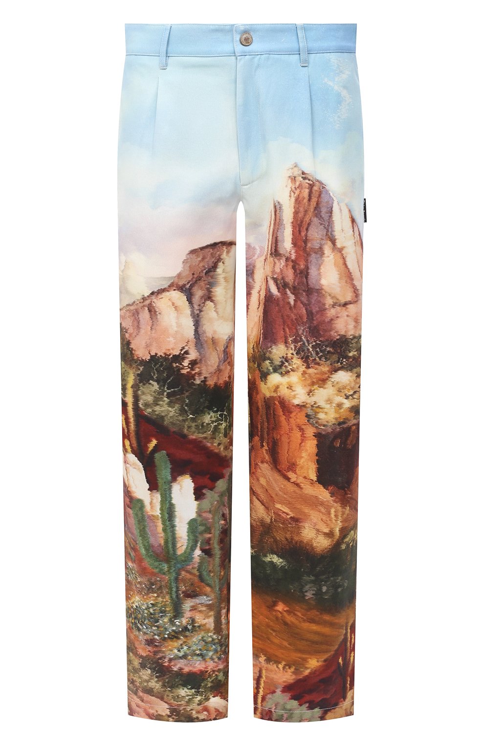 Хлопковые брюки PALM ANGELS, арт. PMCA081E20FAB0014084, фото 1