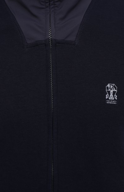 Хлопковая толстовка BRUNELLO CUCINELLI, арт. M0T359156G, фото 5