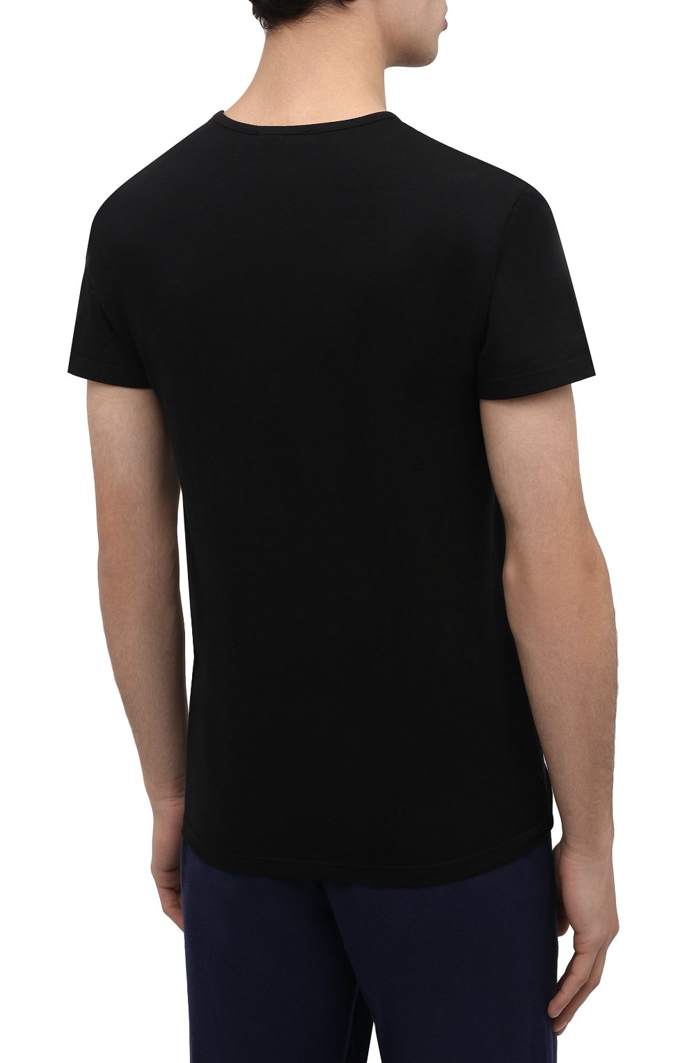 Хлопковая футболка VERSACE, арт. AUU01005/A232741, фото 4