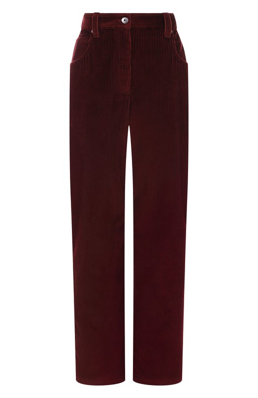 Вельветовые брюки Brunello Cucinelli MA180P9075 Бордовый MA180P9075