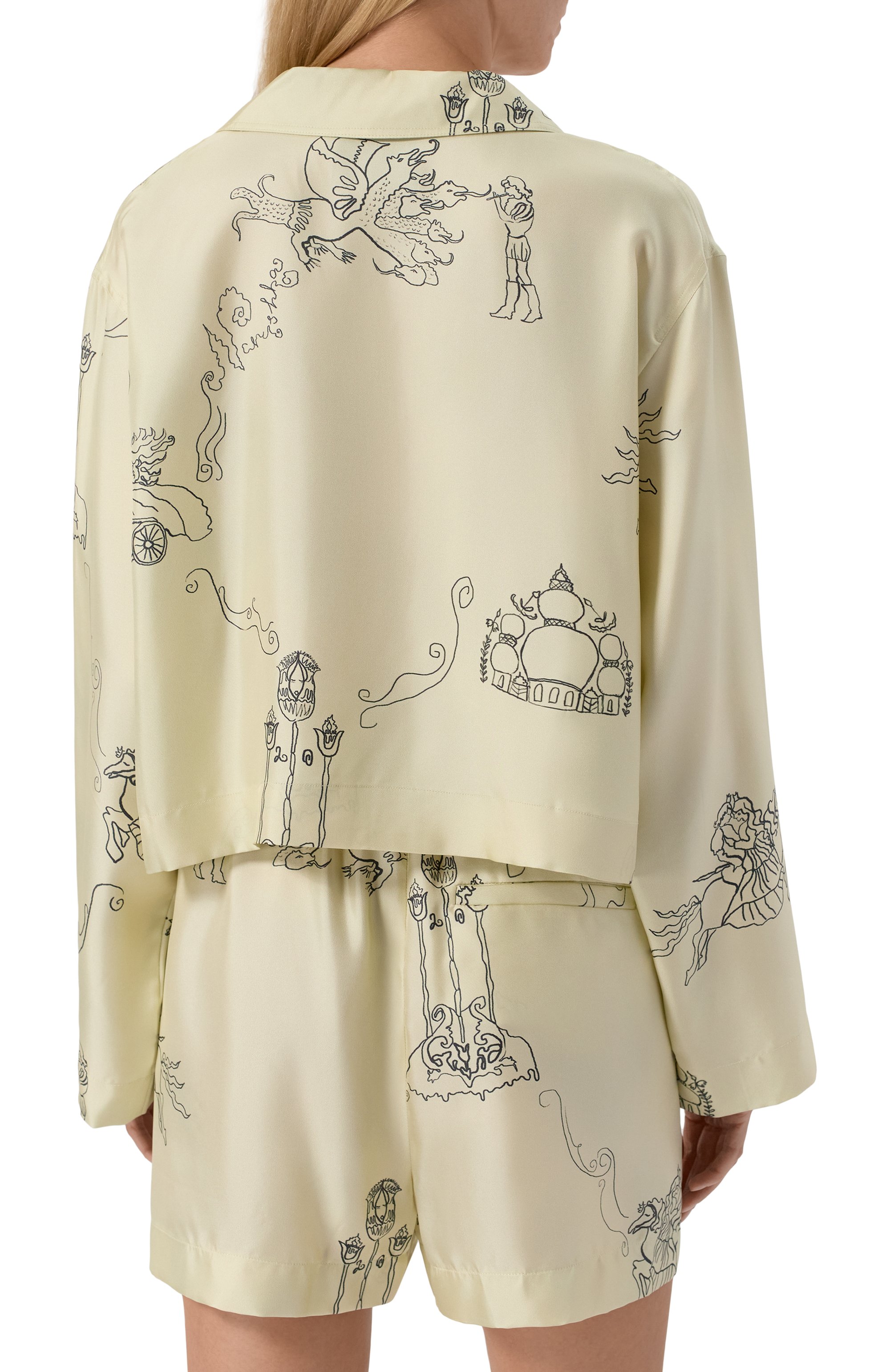 Шелковая блузка NANUSHKA, арт. NW25SSTP31250, фото 4