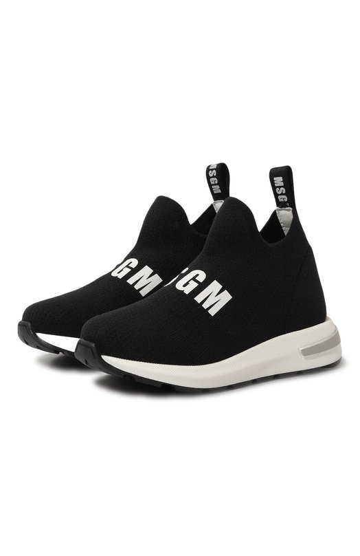 

Текстильные кроссовки MSGM kids, Чёрный