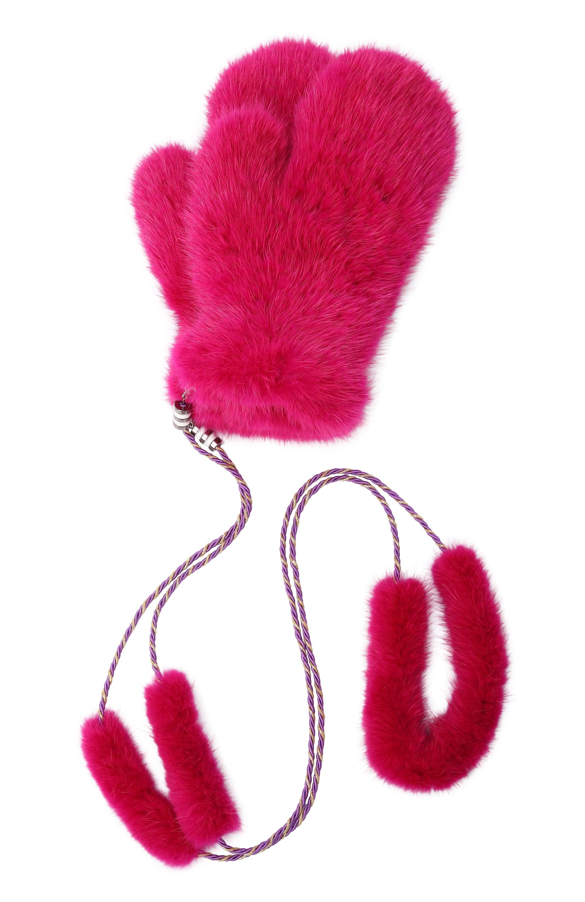 Меховые варежки из норки CAROLON, арт. АК-24-МХ-001-10, фото 1