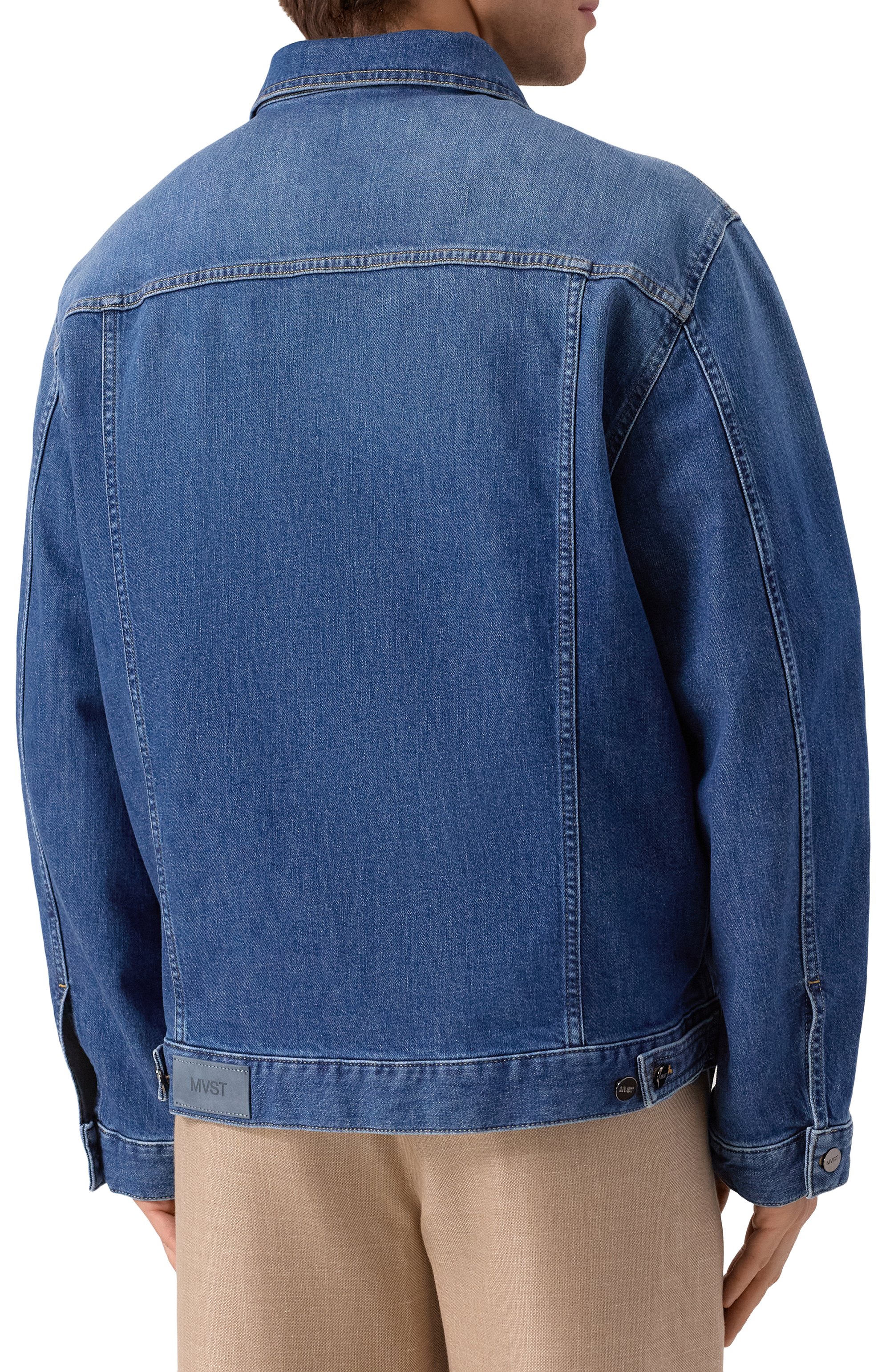 Джинсовая куртка MVST, арт. X1P/0/0011-58/CABRA, фото 4