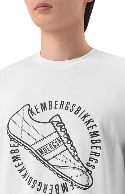 Хлопковая футболка DIRK BIKKEMBERGS, арт. BMT1578, фото 5