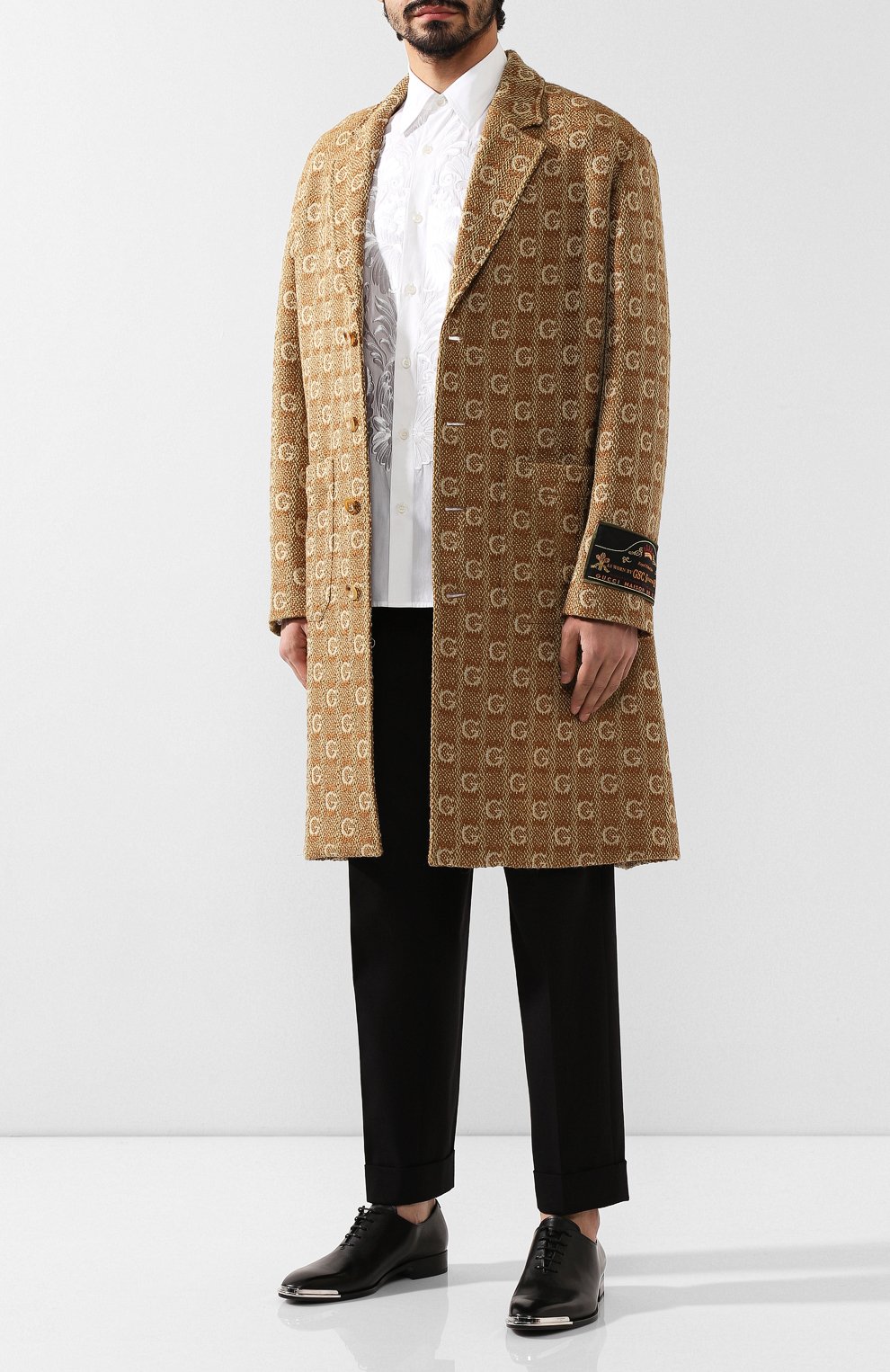Шерстяное пальто GUCCI, арт. 595447/ZACHN, фото 2