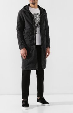 Мужские кожаные кеды bolt 2 HARRYS OF LONDON черного цвета, арт. B0LT 2 N0BLE SUEDE/TECH LEATHER | Фото 2 (Подошва: Массивная; Материал внутренний: Натуральная кожа; Статус проверки: Проверена категория; Материал утеплителя: Без утеплителя; Стили: Классический; �Драгоценные камни: Проставлено; Материал сплава: Проставлено; Материал внешний: Натуральная кожа; Кросс-КТ: Низкие)