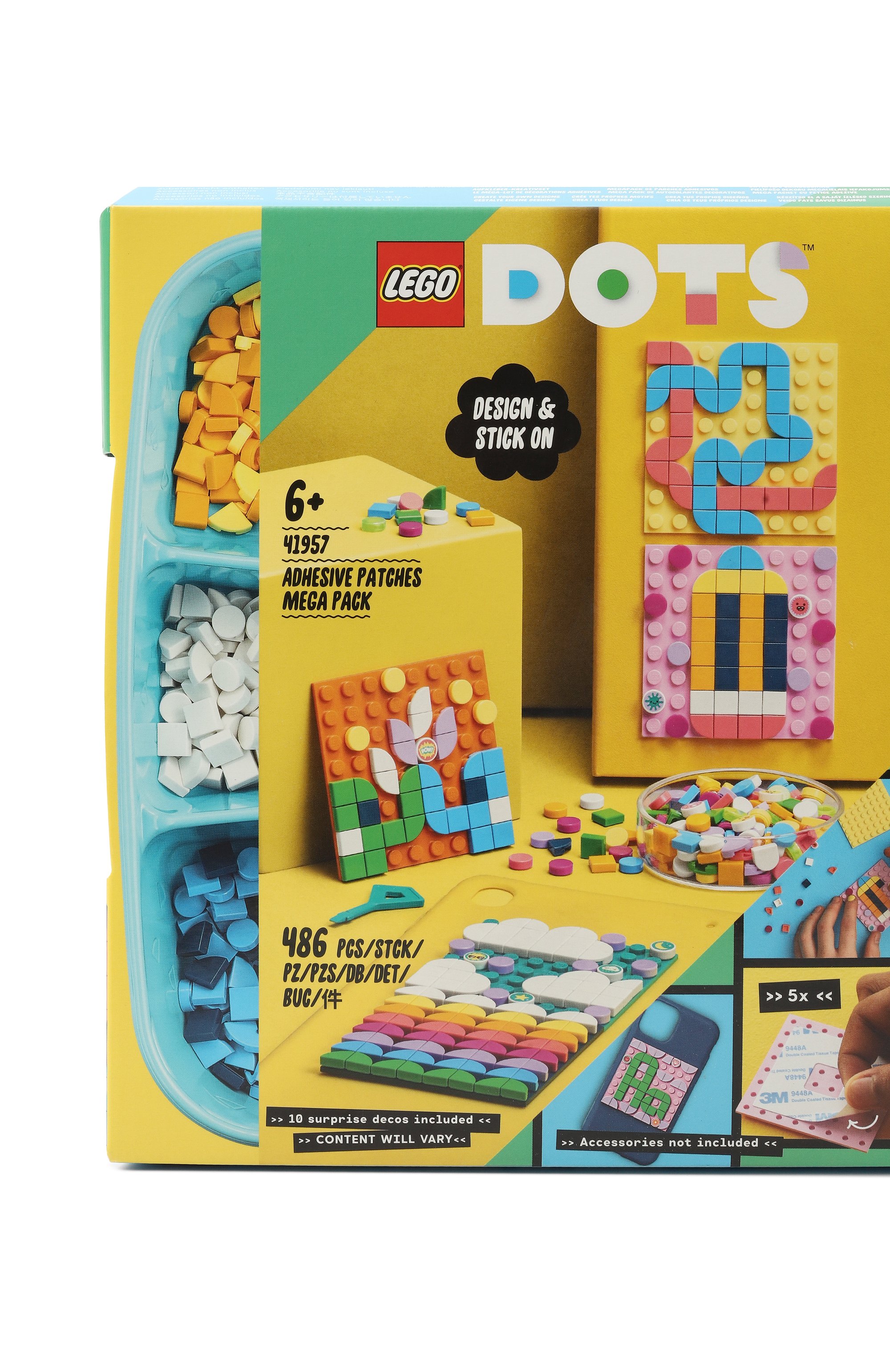 Набор для творчества adhesive patches LEGO, арт. 41957, фото 4