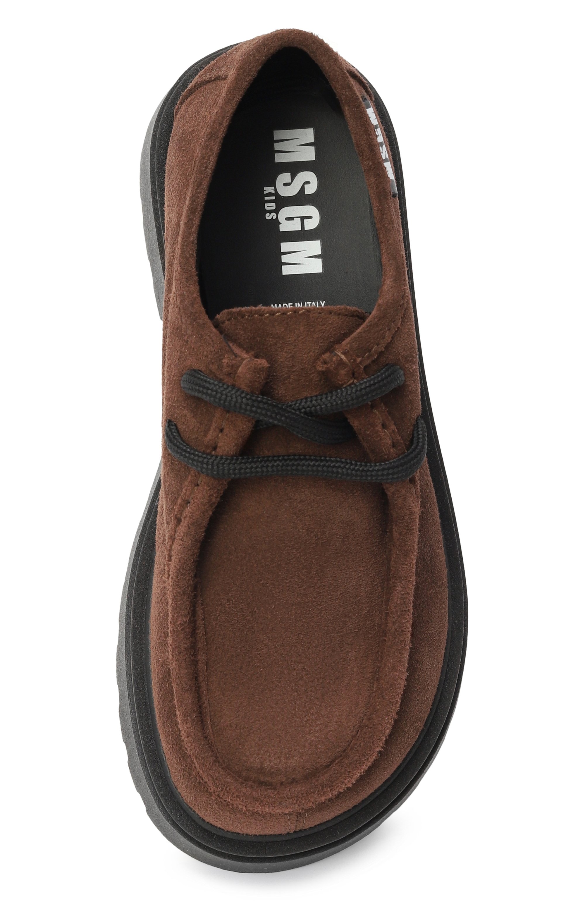 Замшевые дерби MSGM KIDS, арт. 81159/28-35, фото 4