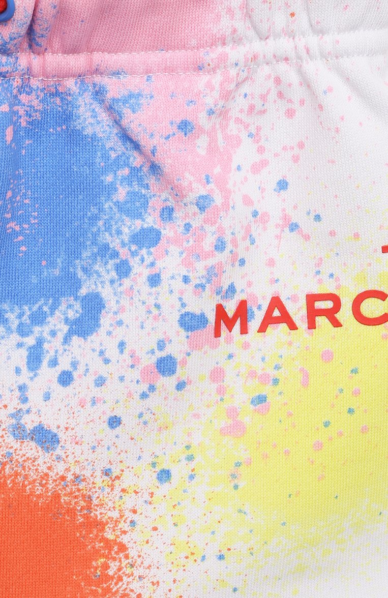 Детские хлопковые шорты MARC JACOBS (THE) разноцветного цвета, арт. W14292 | Фото 3 (Материал внешний: Хлопок; Случай: Повседневный; Нос: Не проставлено; Материал сплава: Проставлено; Ростовка одежда: 9 лет | 134 см, 12 лет | 152 см, 3 года | 98 см, 4 года | 104 см, 5 лет | 110 см, 7 лет | 122 см)