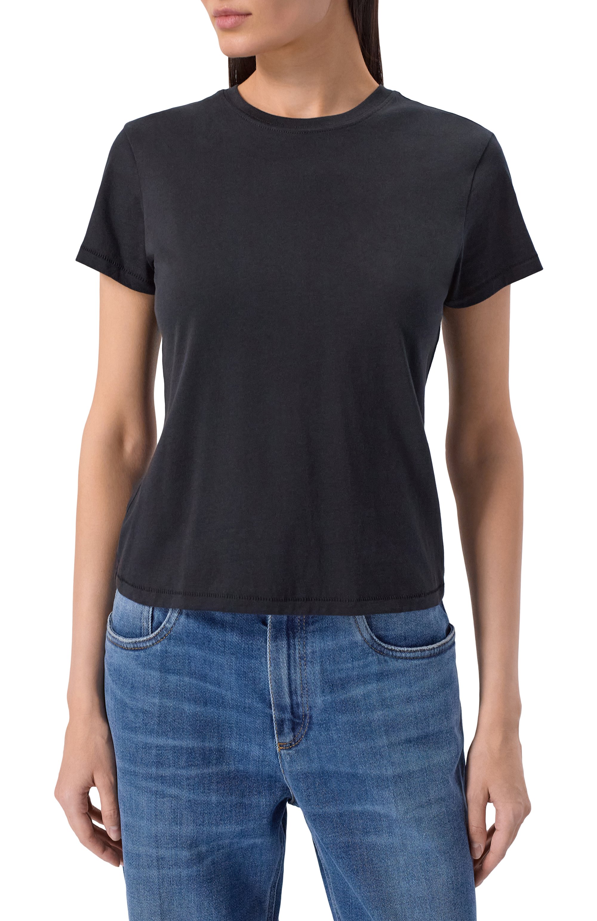 Хлопковая футболка FRAME DENIM, арт. WP26JTE003/THE BABY TEE, фото 3