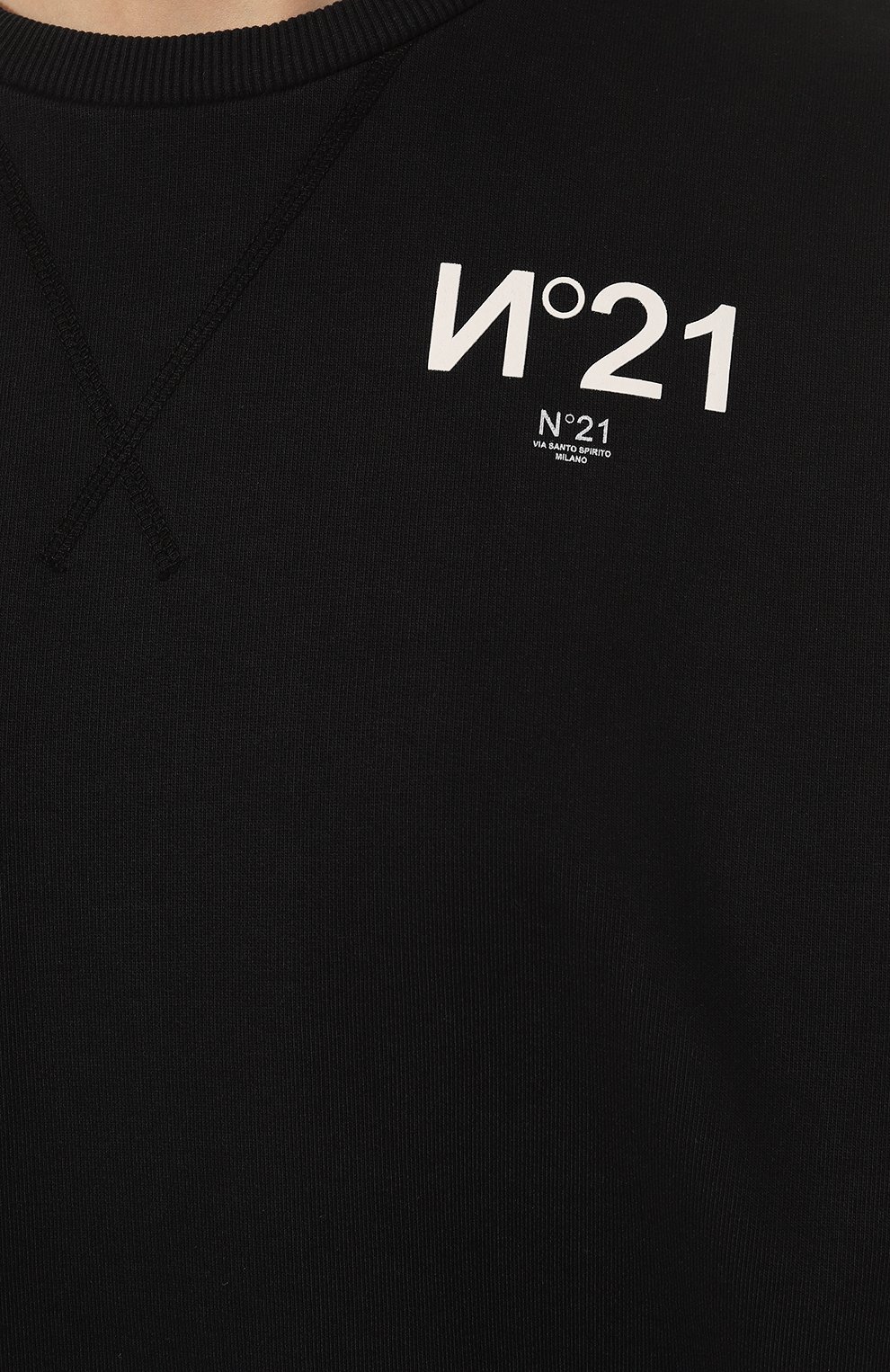 Хлопковый свитшот N21, арт. N2M/E031/6330, фото 5